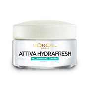 L'OREAL ATTIVA HYDRAFRESH PELLI NORMALE E MISTE 50 ML - Tre Pi Profumerie