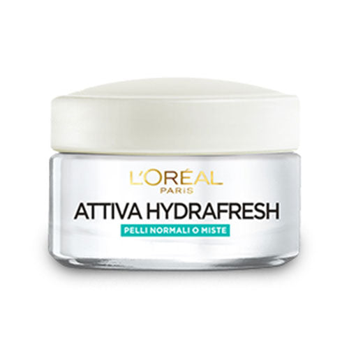 L'OREAL ATTIVA HYDRAFRESH PELLI NORMALE E MISTE 50 ML - Tre Pi Profumerie