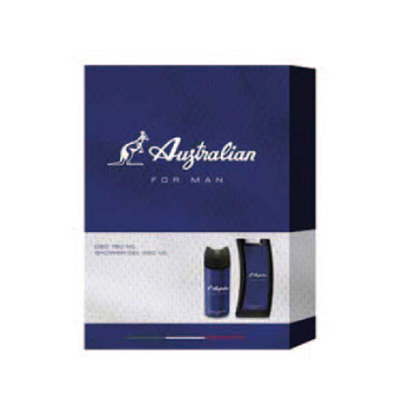 AUSTRALIAN COFANETTO BLU DEODORANTE + DOCCIA - Tre Pi Profumerie