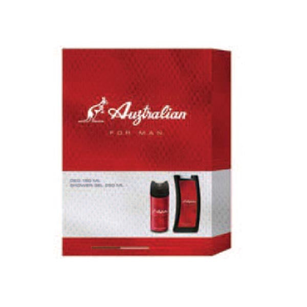 AUSTRALIAN COFANETTO ROSSO DEODORANTE + DOCCIA - Tre Pi Profumerie
