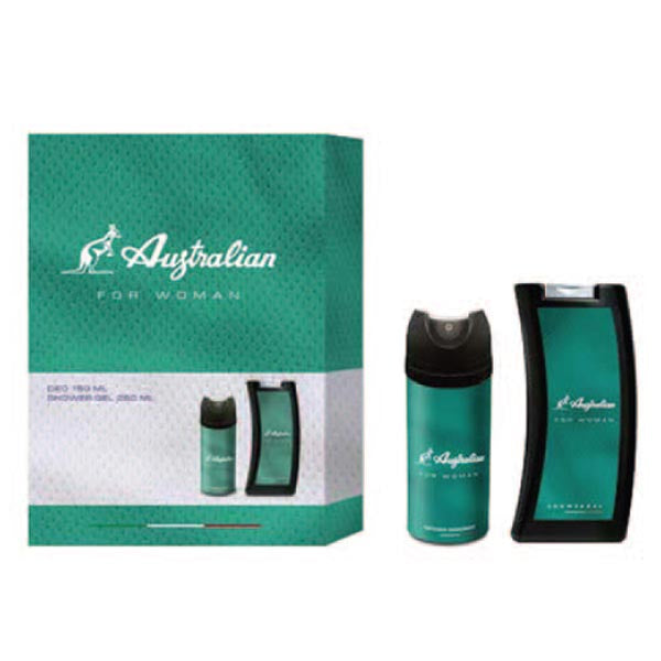 AUSTRALIAN COFANETTO VERDE DEODORANTE + DOCCIA - Tre Pi Profumerie