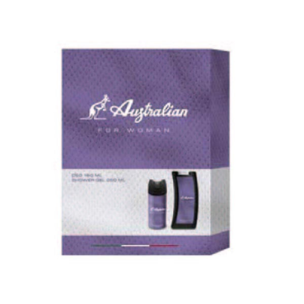 AUSTRALIAN COFANETTO VIOLA DEODORANTE + DOCCIA - Tre Pi Profumerie