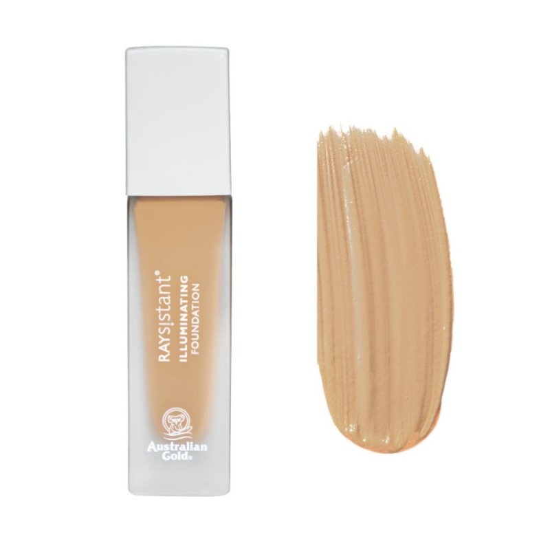 AUSTRALIAN GOLD RAYSISTANT ILLUMINATING FOUNDATION F64 LIGHT