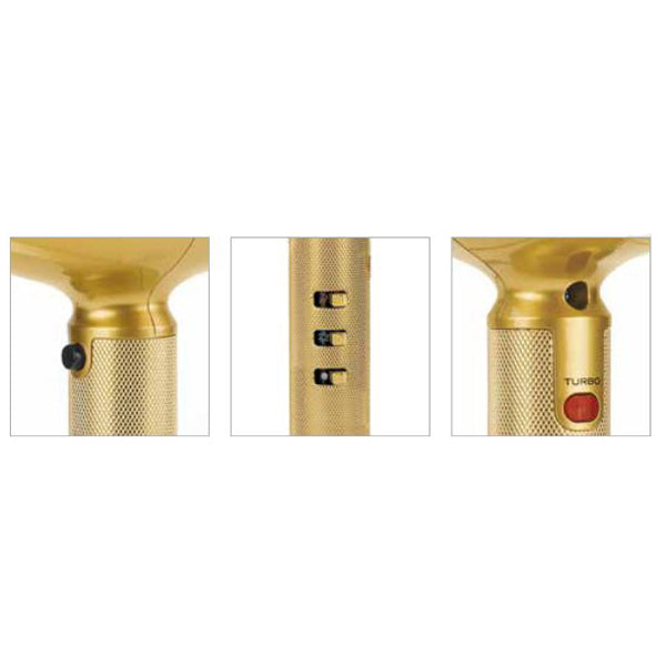 BABYLISS PRO GOLD FX ASCIUGACAPELLI DIGITAL 2200W GOLD EDITION - Tre Pi Profumerie