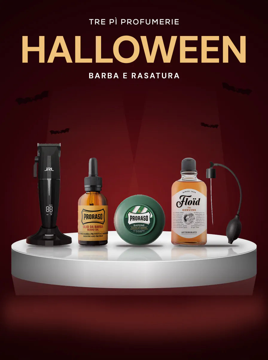 Halloween Tre Pì Profumerie: barba e rasatura