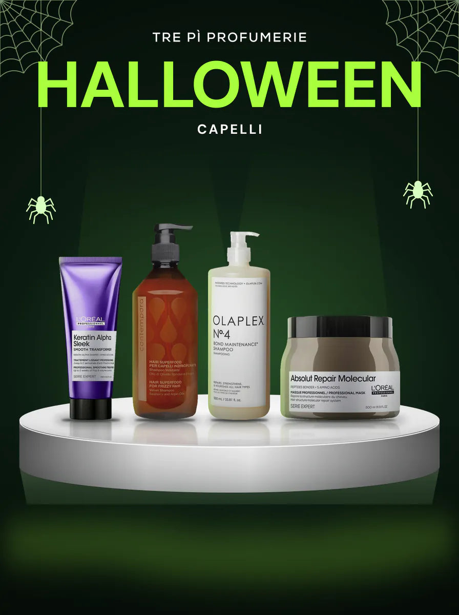 Halloween Tre Pì Profumerie: capelli