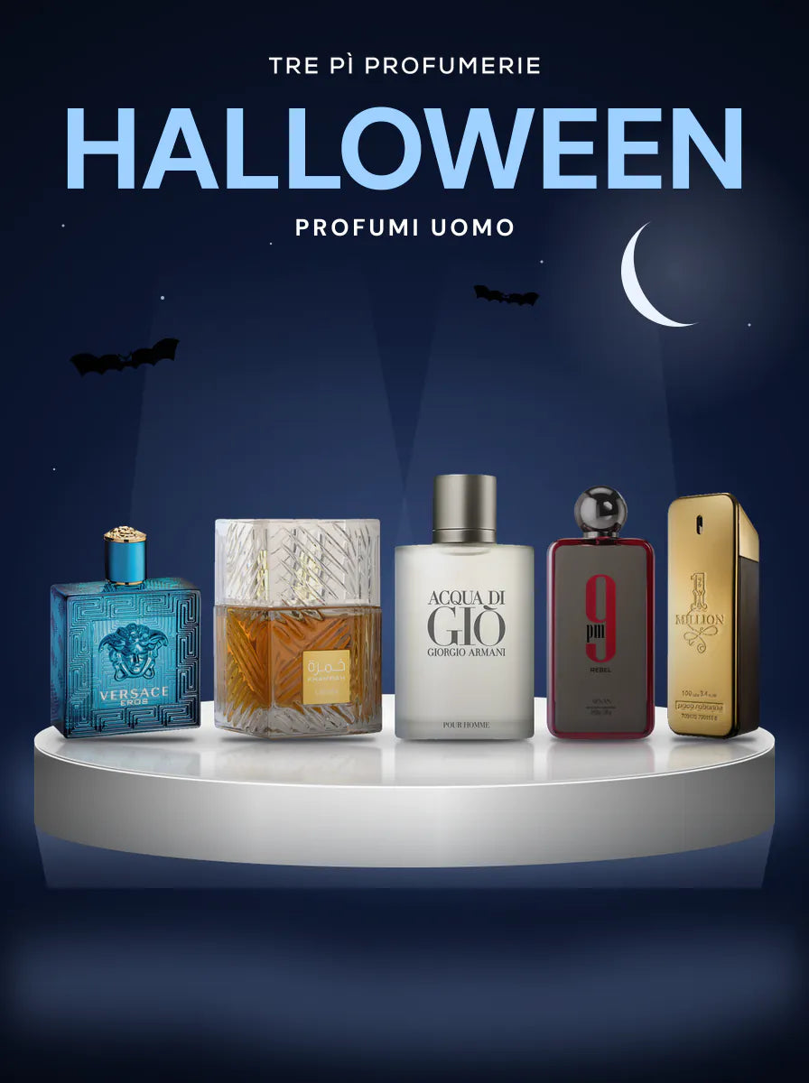 Halloween Tre Pì Profumerie: profumi uomo