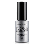 JVONE MILANO SOAK OFF BASE & TOP COAT 2IN1 - Tre Pi Profumerie