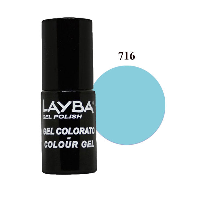 LAYLA LAYBA SMALTO SEMIPERMANENTE GEL POLISH BEATRIX 716 - Tre Pi Profumerie