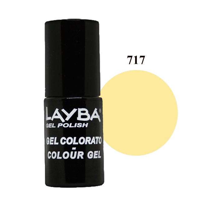 LAYLA LAYBA SMALTO SEMIPERMANENTE GEL POLISH SORAYA 717 - Tre Pi Profumerie
