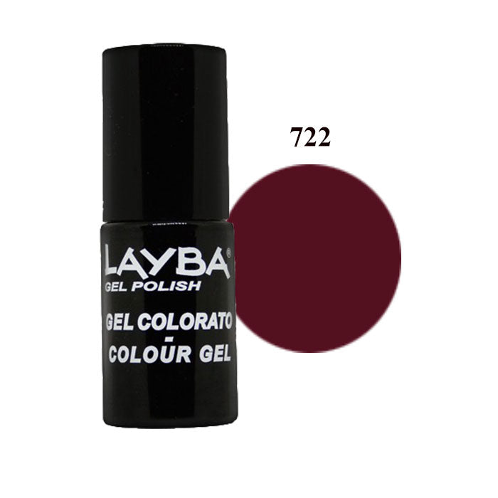 LAYLA LAYBA SMALTO SEMIPERMANENTE GEL POLISH ALANS 722 - Tre Pi Profumerie
