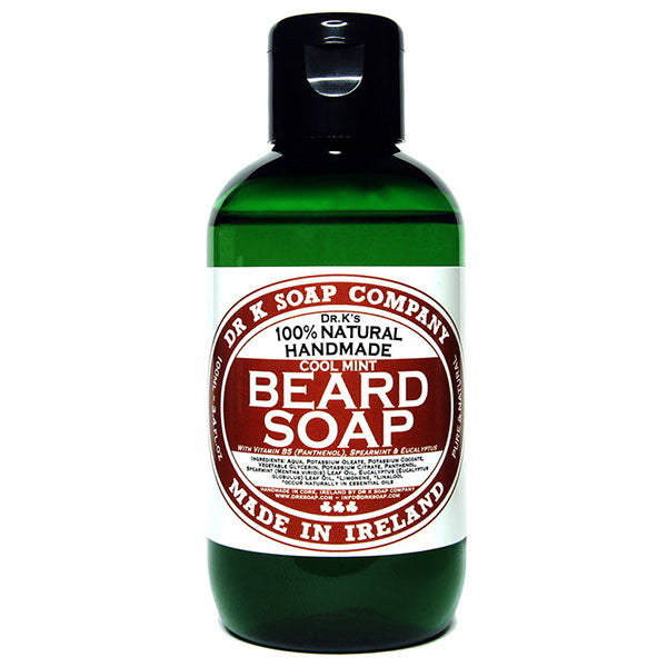 DR K SOAP COMPANY BEARDSOAP COOL MINT 100 ML - Tre Pi Profumerie