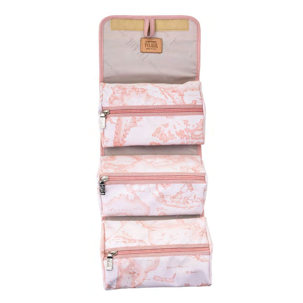 ALVIERO MARTINI BEAUTY CASE DA VIAGGIO 3 SCOMPARTI SUNSET PIN - Tre Pi Profumerie