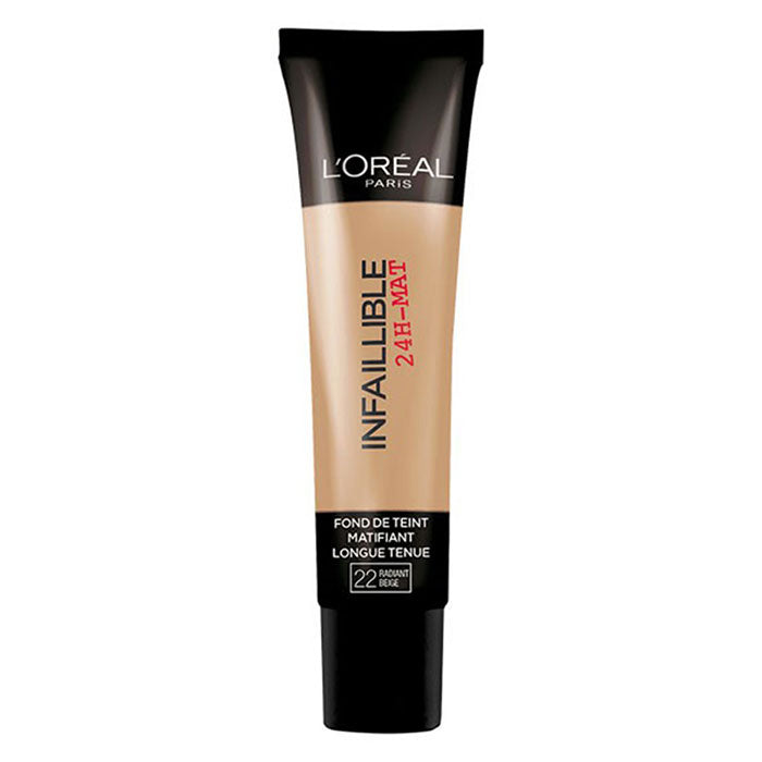 L'OREAL FONDOTINTA INFAILLIBLE 24H MAT BEIGE ECLAT 22 - Tre Pi Profumerie