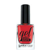 BELLA OGGI GEL EFFECT KERATIN SMALTO GEL POPPY RED 39 - Tre Pi Profumerie