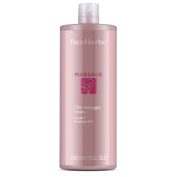 BENHERBE MASSAGE OLIO MASSAGGIO NEUTRO 1000 ML - Tre Pi Profumerie