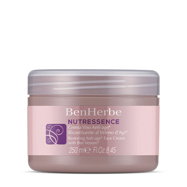 BENHERBE NUTRESSENCE CREMA VISO RICOSTITUENTE VELENO API 250 ML - Tre Pi Profumerie