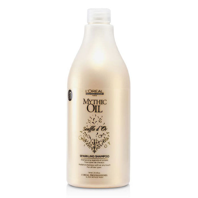 L'OREAL PROFESSIONNEL MYTHIC OIL SOUFFE D'OR SPARKING SHAMPOO750 - Tre Pi Profumerie