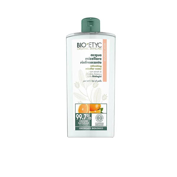 BIOETYC ORGANIC SKINCARE ACQUA MICELLARE RINFRESCANTE 400 ML - Tre Pi Profumerie