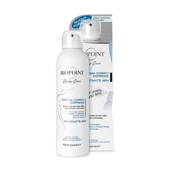 BIOPOINT BODY CARE CREMA CORPO EXPRESS IDRATANTE 48H 200 ML - Tre Pi Profumerie