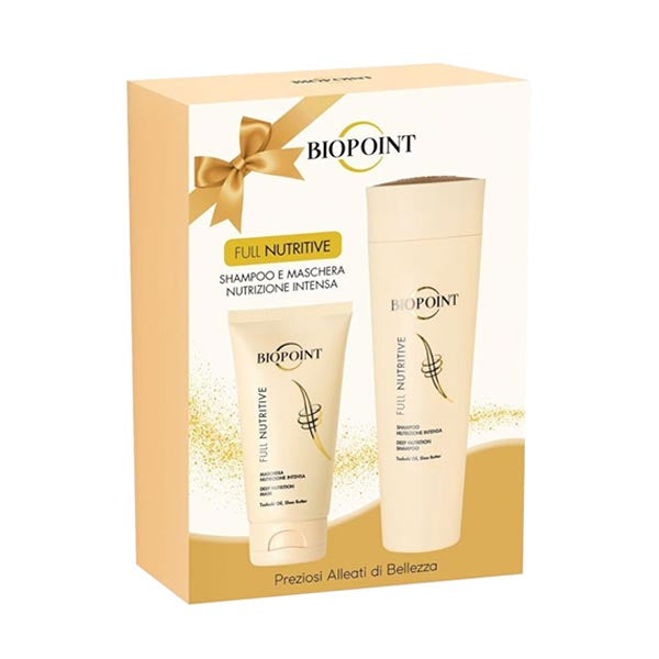 BIOPOINT FULL NUTRITIVESHAMPOO E MASCHERA NUTRIZIONE INTENSA - Tre Pi Profumerie