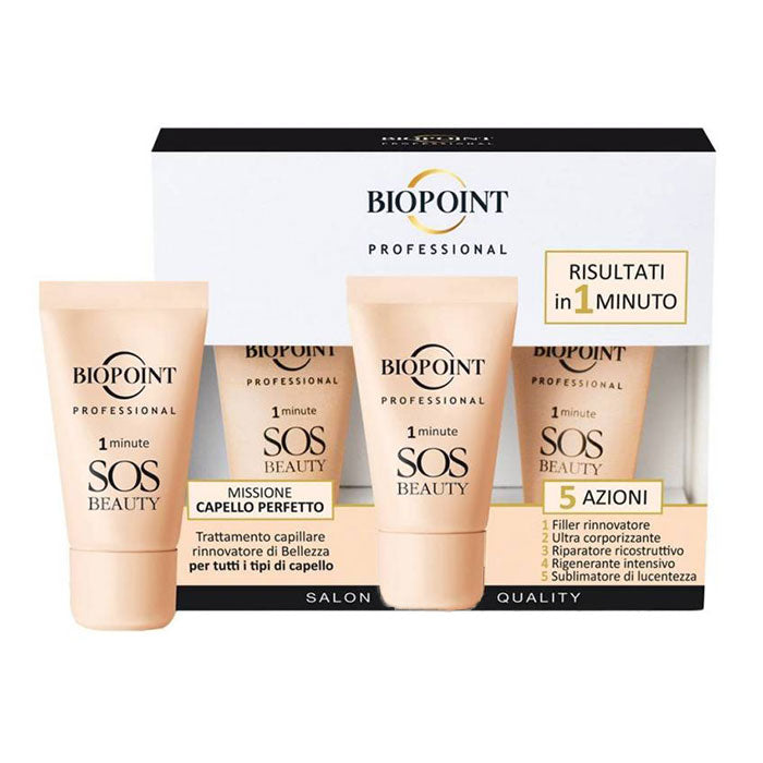 BIOPOINT SOS BEAUTY 1 MINUTE 3 X 15 ML - Tre Pi Profumerie
