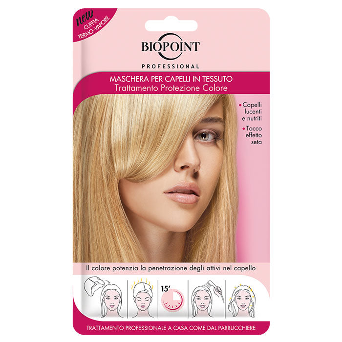 BIOPOINT PROFESSIONAL MASCHERA IN TESSUTO PROTEZIONE COLORE 35ML - Tre Pi Profumerie