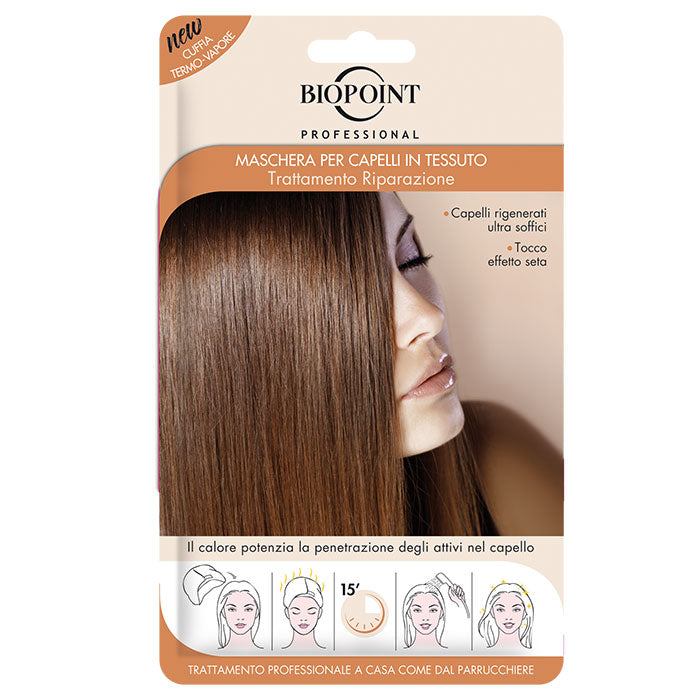 BIOPOINT PROFESSIONAL MASCHERA IN TESSUTO TRAT.RIPARAZIONE 35 ML - Tre Pi Profumerie