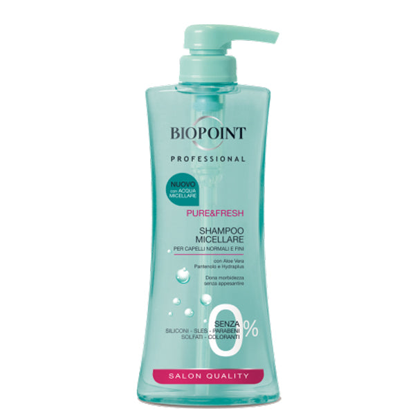 BIOPOINT PROFESSIONAL PURE & FRESH SHAMPOO NORMALI E FINI 400 ML - Tre Pi Profumerie