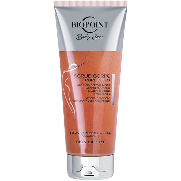 BIOPOINT BODY CARE SCRUB CORPO PURE DETOX 200 ML - Tre Pi Profumerie