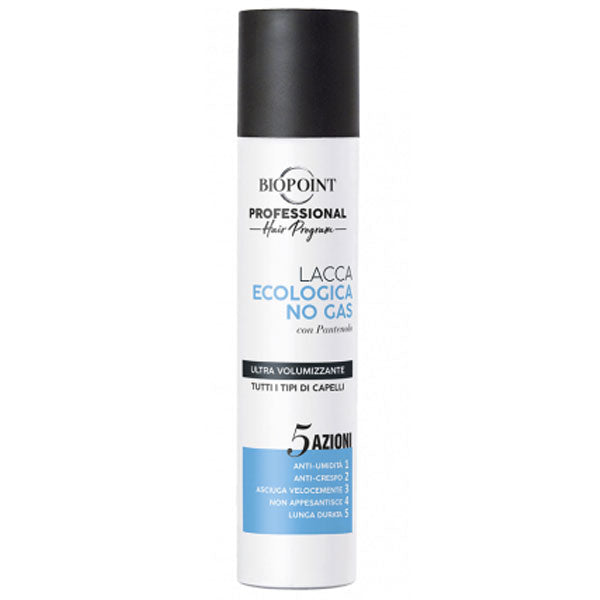 BIOPOINT LACCA CAPELLI ECOLOGICA NO GAS CON 5 AZIONI 300 ML - Tre Pi Profumerie