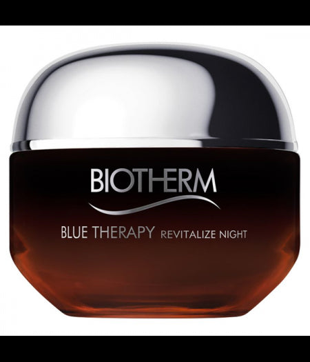 BIOTHERM BLUE THERAPY AMBER ALGAE CREMA NOTTE 50 ML - Tre Pi Profumerie