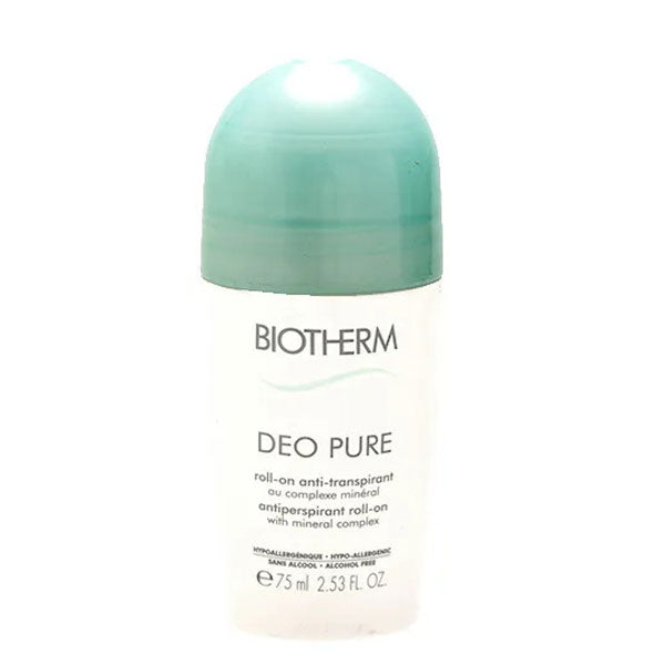 BIOTHERM DEO PURE DEODORANTE ROLL ON 75 ML - Tre Pi Profumerie