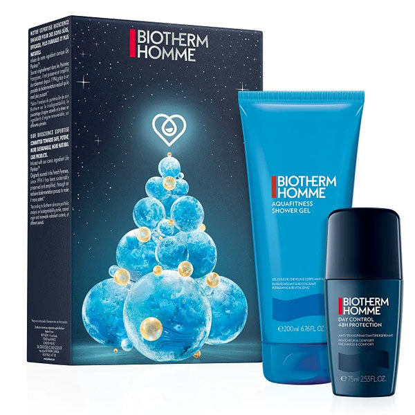 BIOTHERM HOMME COFANETTO AQUAFITNESS SHOWER GEL + DEODORANTE - Tre Pi Profumerie
