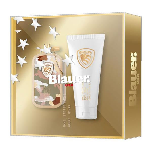 BLAUER UN1T3D CAMOU WOMAN COFANETTO EDT - BODY LOTION - Tre Pi Profumerie