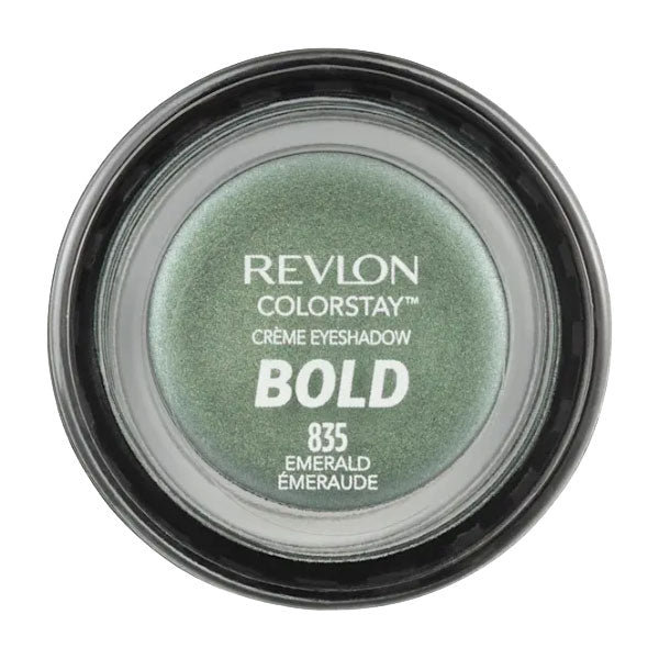 REVLON COLORSTAY CREME EYESHADOW BOLD 835 EMERALD EMERAUDE - Tre Pi Profumerie