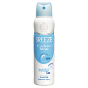BREEZE DEODORANTE SPRAYFRESCHEZZA TALCATA INVISIBLE CARE 150 ML - Tre Pi Profumerie