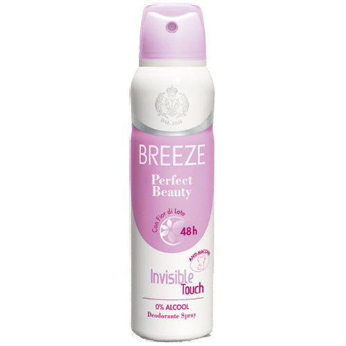 BREEZE DEODORANTE SPRAYPERFECT BEAUTY INVISIBLE TOUCH 150 ML - Tre Pi Profumerie