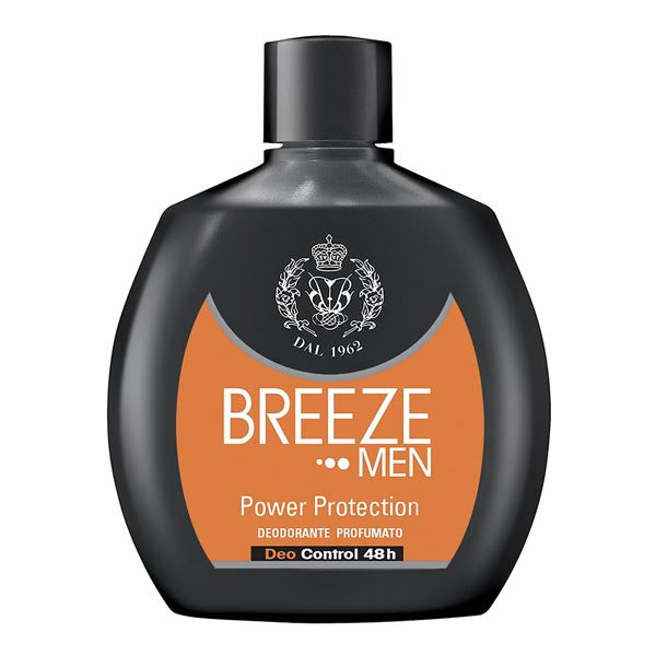 BREEZE DEODORANTE SQUEEZE MEN 48H POWER PROTECTION 100 ML - Tre Pi Profumerie
