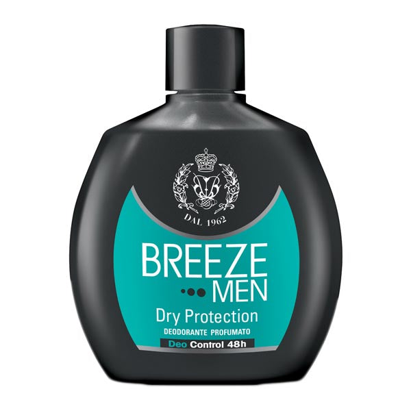 BREEZE DEODORANTE SQUEEZE DRY PROTECTION MEN 100 ML - Tre Pi Profumerie