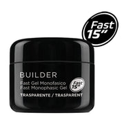 JVONE MILANO UV/LED SYSTEM FAST GEL MONOFASICO TRASPARENTE 15 ML - Tre Pi Profumerie