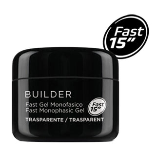 JVONE MILANO UV/LED SYSTEM FAST GEL MONOFASICO TRASPARENTE 15 ML - Tre Pi Profumerie