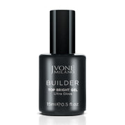 JVONE MILANO UV/LED SYSTEM BUILDER TOP BRIGHT GEL 15 ML - Tre Pi Profumerie