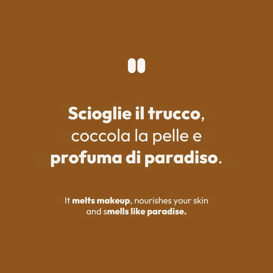 Balsamo struccante e detergente