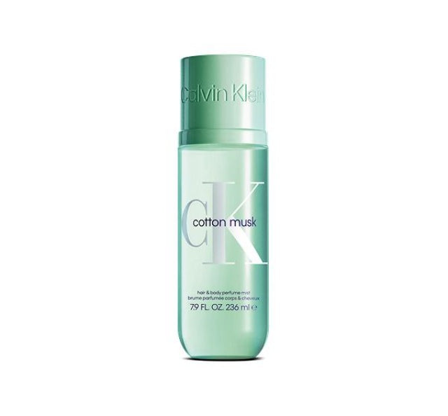 CALVIN KLEIN COTTON MUSK BODY &amp; HAIR PERFUME 236 ML
