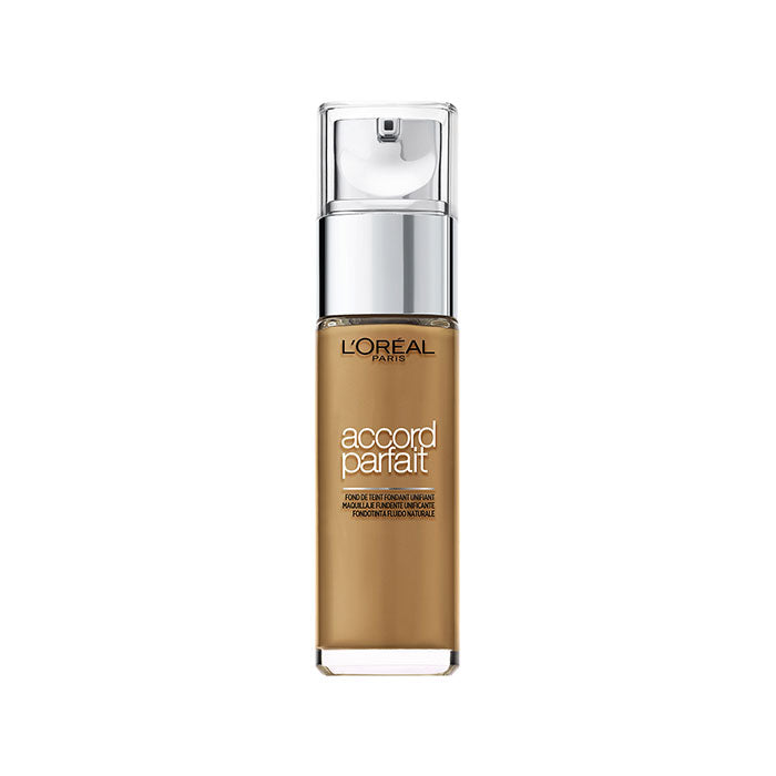 L'OREAL FONDOTINTA ACCORD PARFAIT FLUIDO CAPPUCCINO 8.N - Tre Pi Profumerie