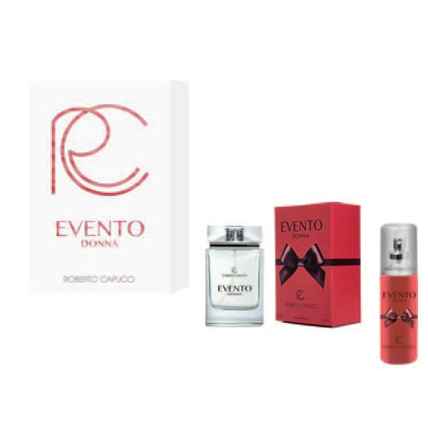 CAPUCCI EVENTO DONNA COFANETTO EDP 100 ML + DEODORANTE - Tre Pi Profumerie