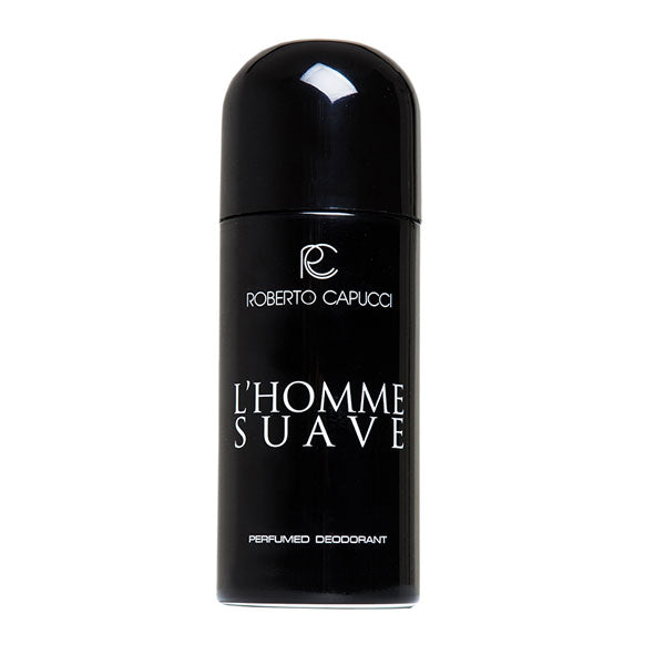 CAPUCCI L'HOMME SUAVE DOPOBARBA 100 ML + DEODORANTE 150 ML - Tre Pi Profumerie