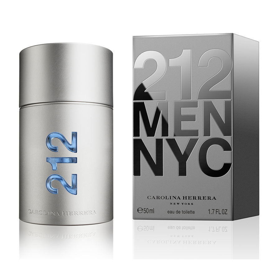CAROLINA HERRERA 212 MEN EDT 50 ML - Tre Pi Profumerie