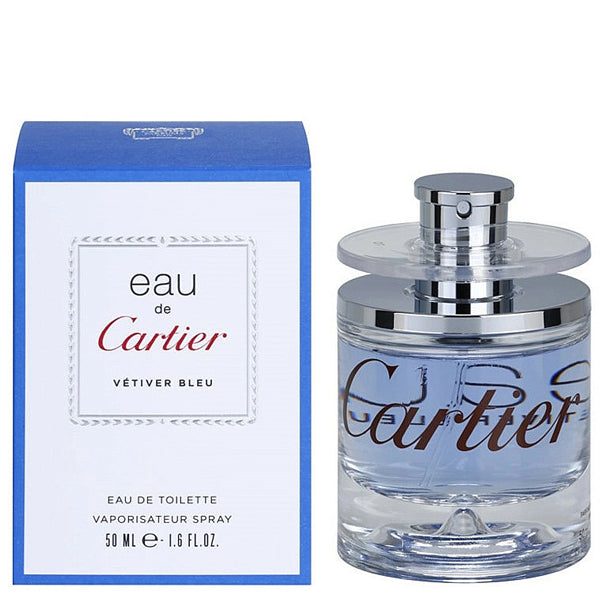 CARTIER EAU DE CARTIER VETIVER BLEU 50 ML - Tre Pi Profumerie